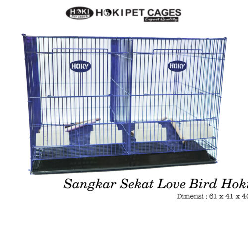 Sangkar Burung Love Bird Sekat